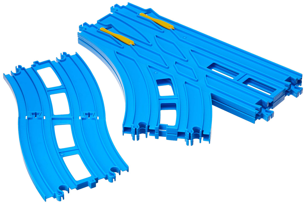 TAKARA TOMY Plarail Double Track Turn-Out Rail – L & R Input, R-28AF27