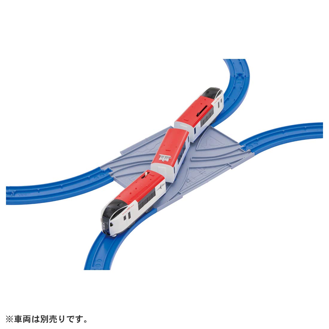 Takara Tomy PLARAIL Starter Rail Kit – Straight & Curved Rails for Trains, Ages 3+, ST Mark Certified