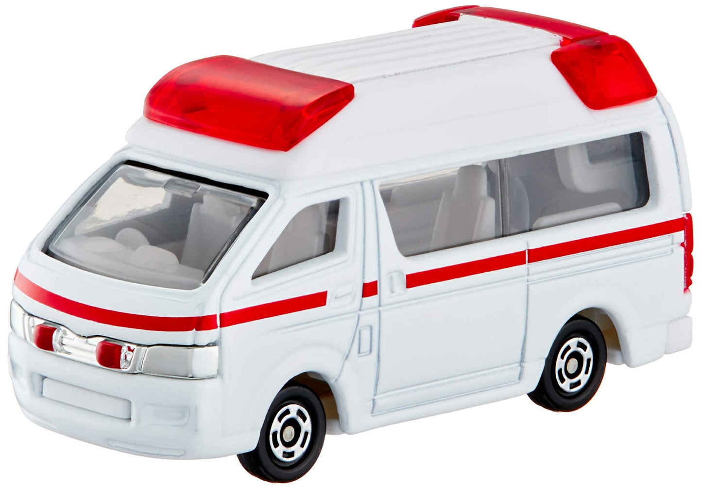 TOMICA Takara Tomy 079 Toyota Himedic Ambulance – Miniature with Suspension & Rear Door