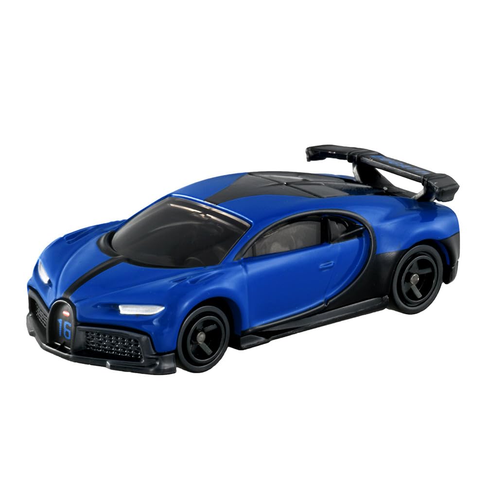 Takara Tomy Tomica 37 Bugatti Chiron Pure Sport Diecast Car – 1/63 Scale Metal Collectible