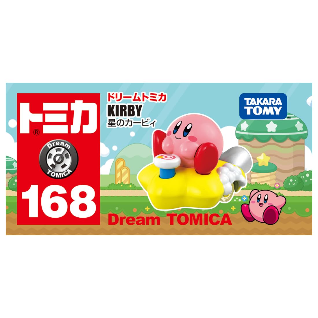 Takara Tomy Tomica Dream Star Kirby Mini Car No. 168 – Ages 3+ | ST Mark Certified