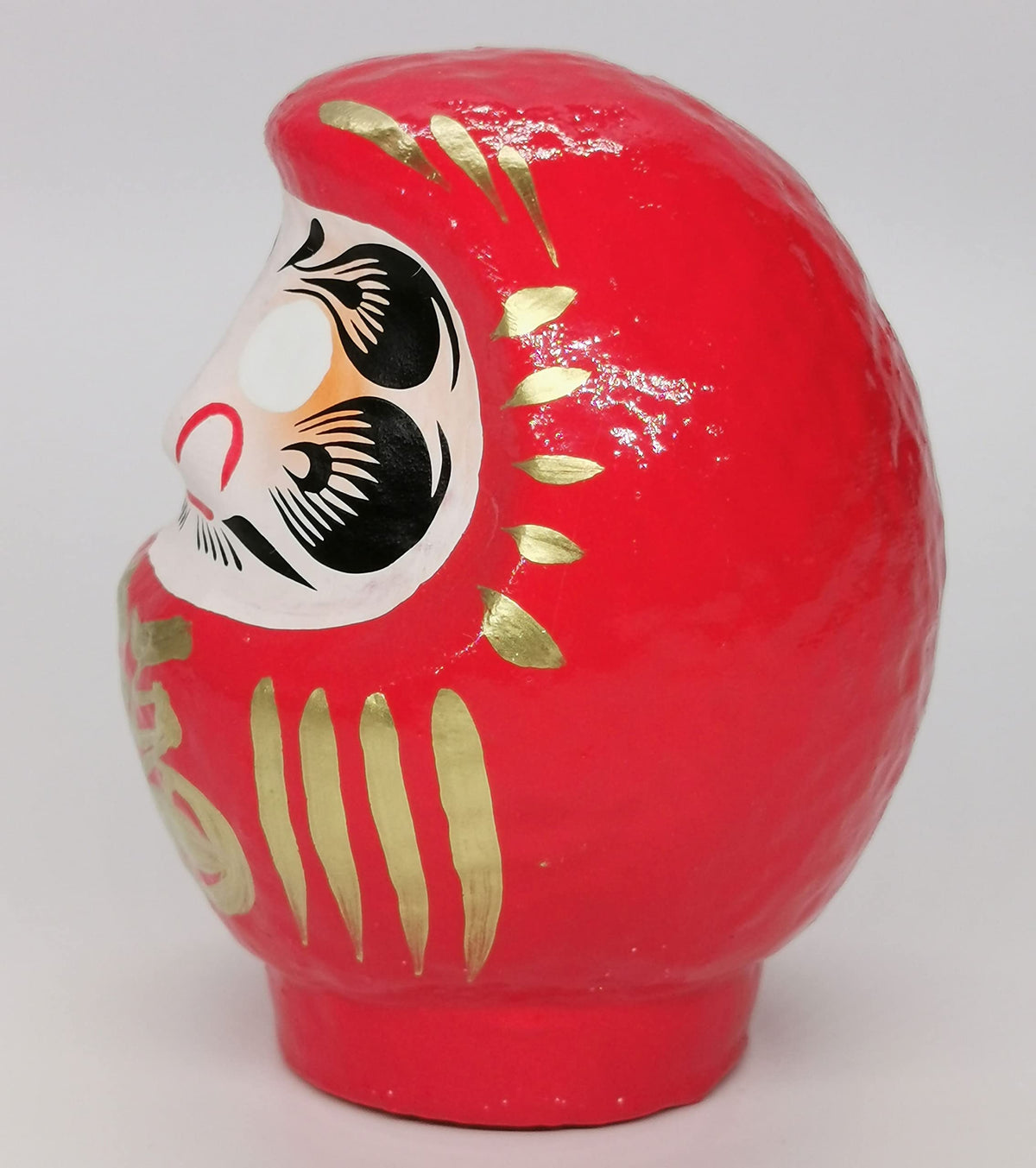 Takasaki Daruma Darumadoll Red 3.7in – Handcrafted Japanese Traditional Craft