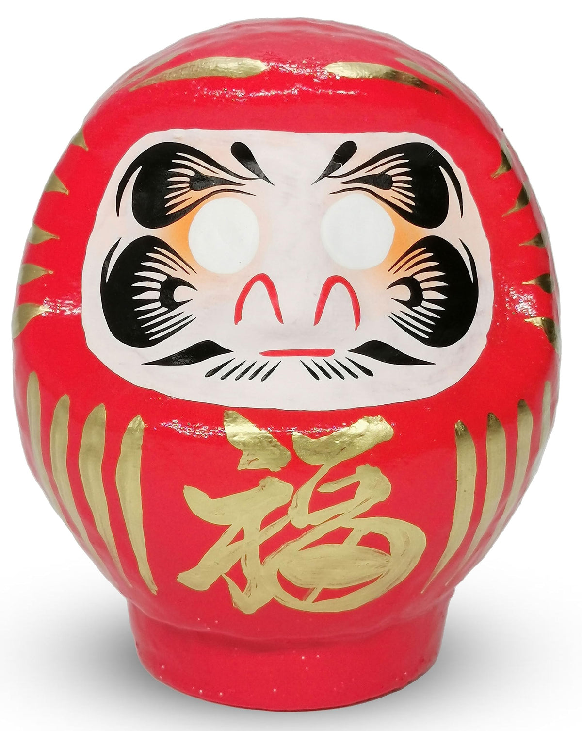 Takasaki Daruma Darumadoll Red 3.7in – Handcrafted Japanese Traditional Craft
