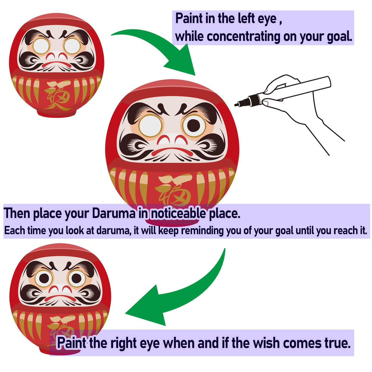 Takasaki Daruma Darumadoll Red 3.7in – Handcrafted Japanese Traditional Craft