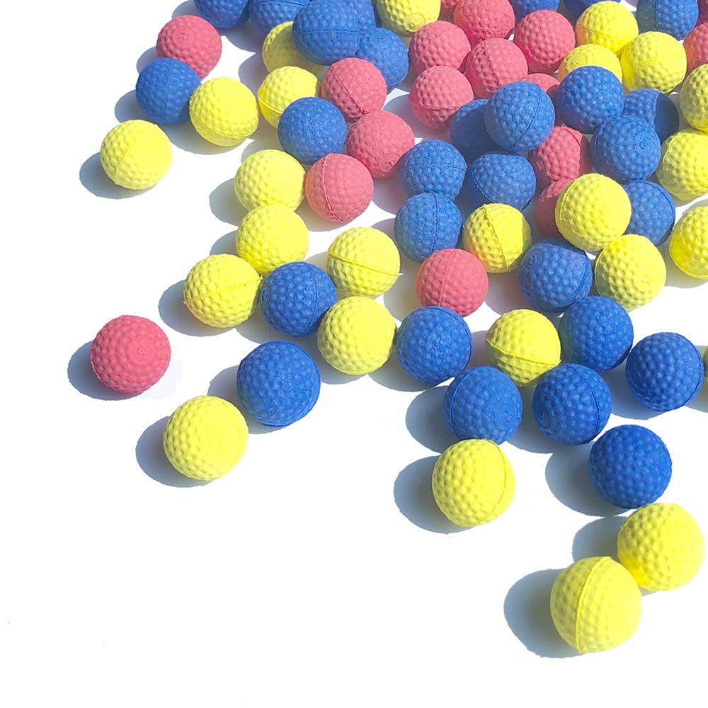 Taken All Rival 100-Round Refill Pack – Soft Foam Bullets for Nerf-Style Games (Yellow/Blue/Red)