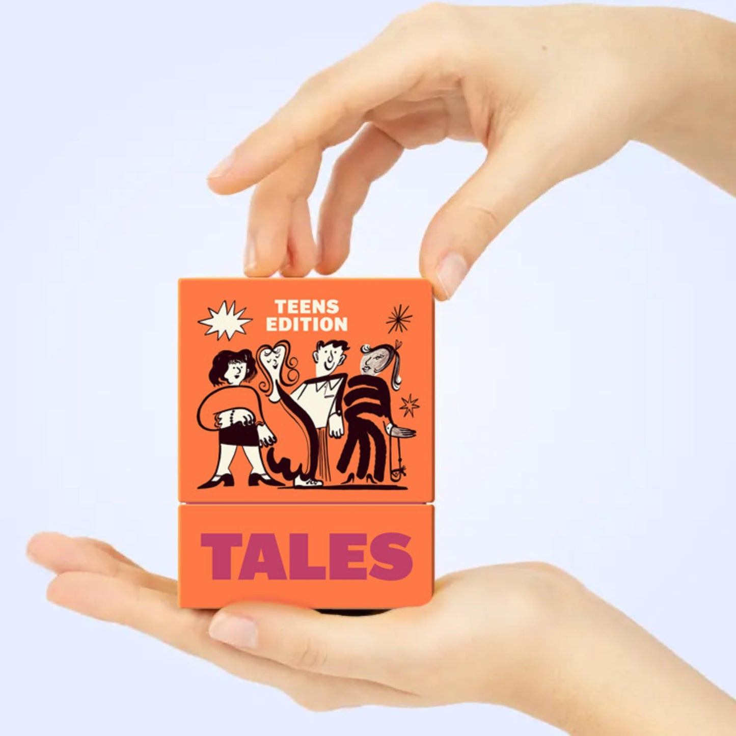 TALES Conversation Cards Teens Edition – 150-Count for Dinners, Road Trips, Classrooms & Gatherings