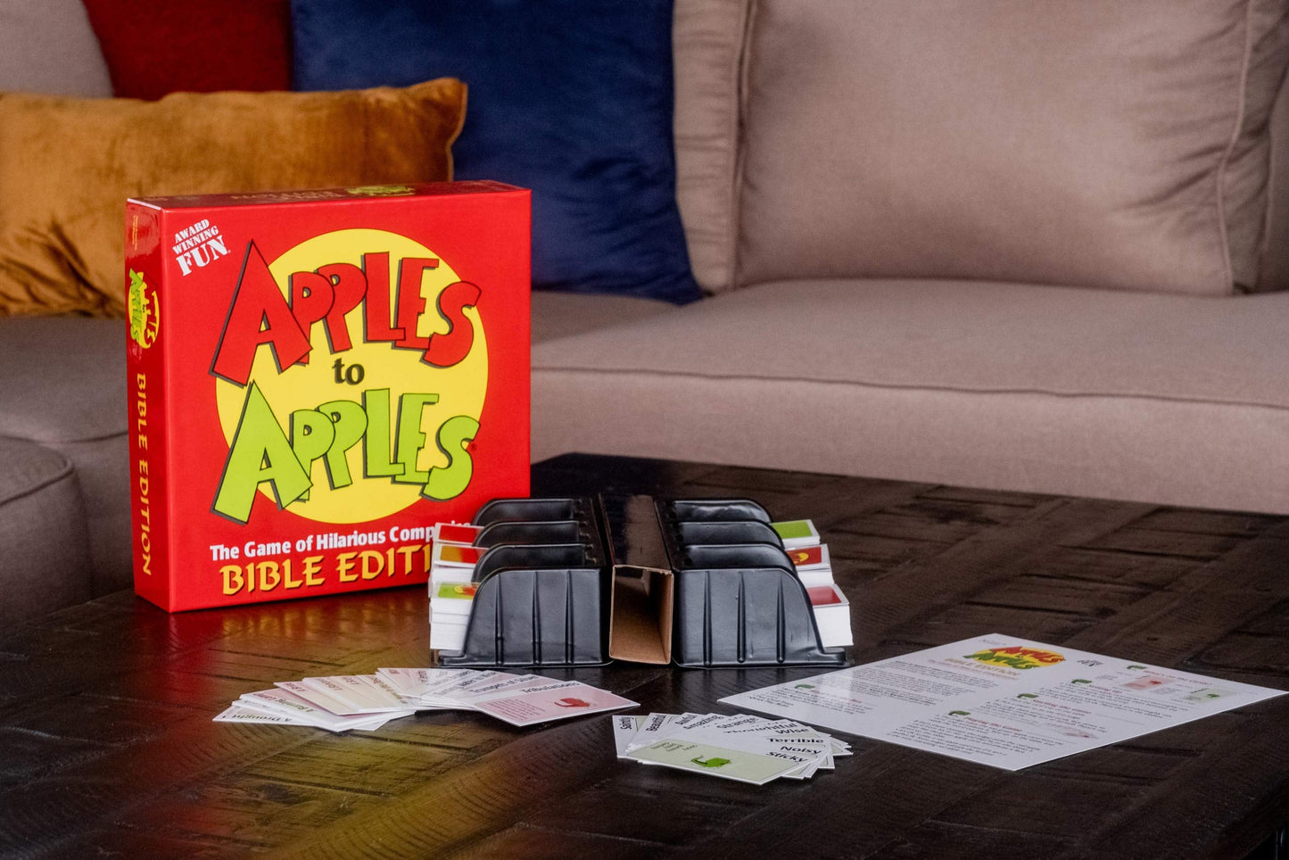 TaliCor Apples to Apples Bible Edition — Quick, Fun Bible-Themed Party Game for All Ages