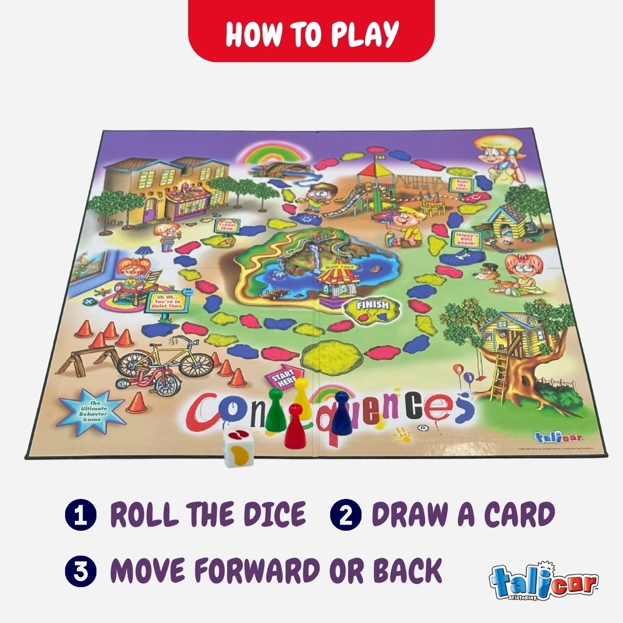 TaliCor Consequences: Fun Kids’ Game for Decision Making & Family Play