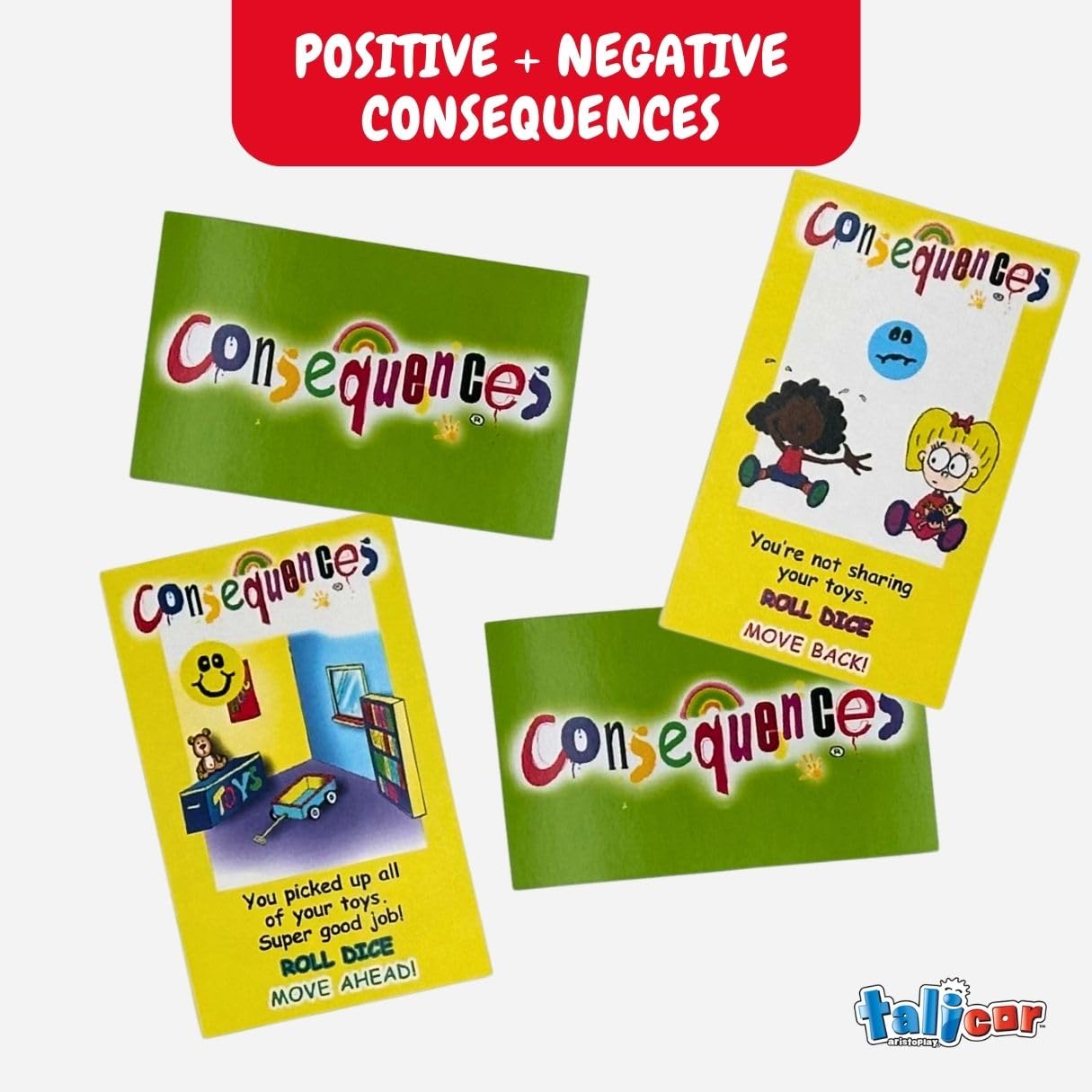 TaliCor Consequences: Fun Kids’ Game for Decision Making & Family Play