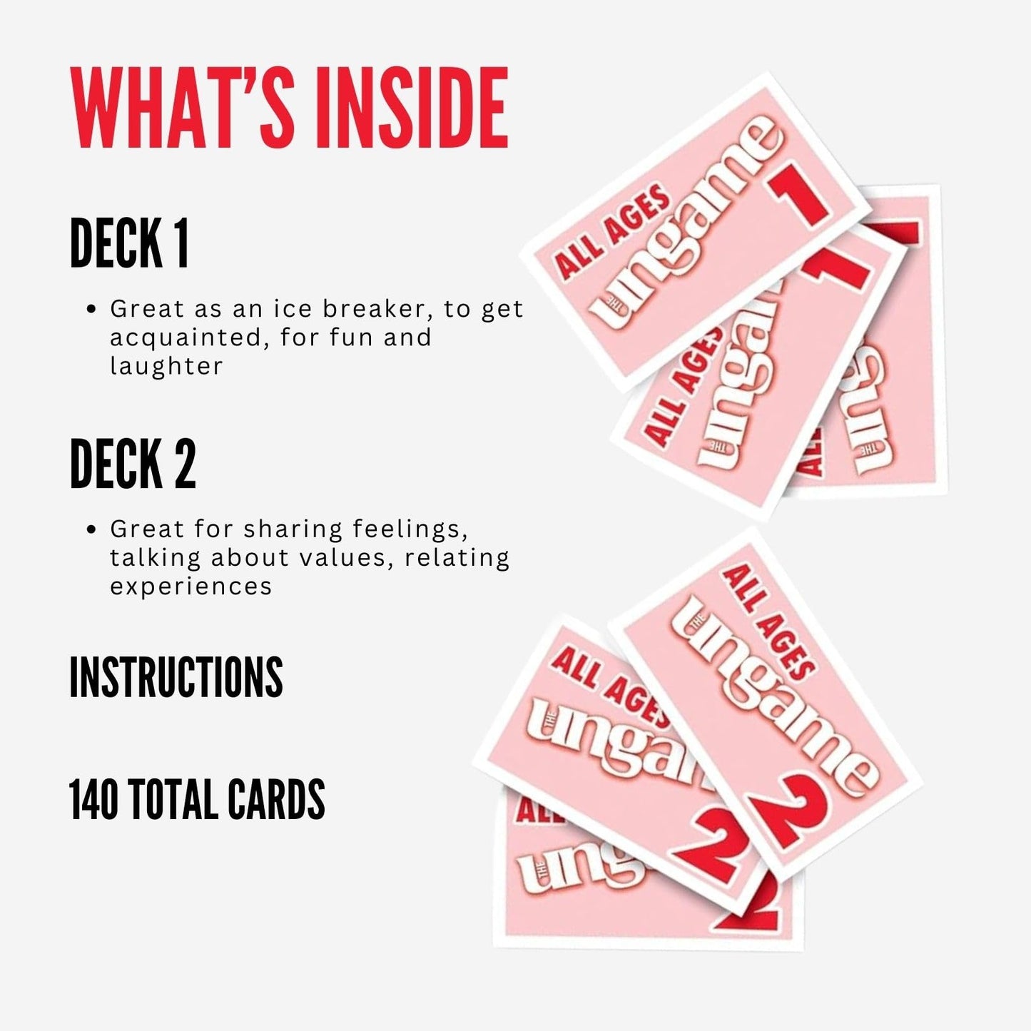 TaliCor Pocket Ungame All Ages Version – Non-Competitive Family Conversation Game
