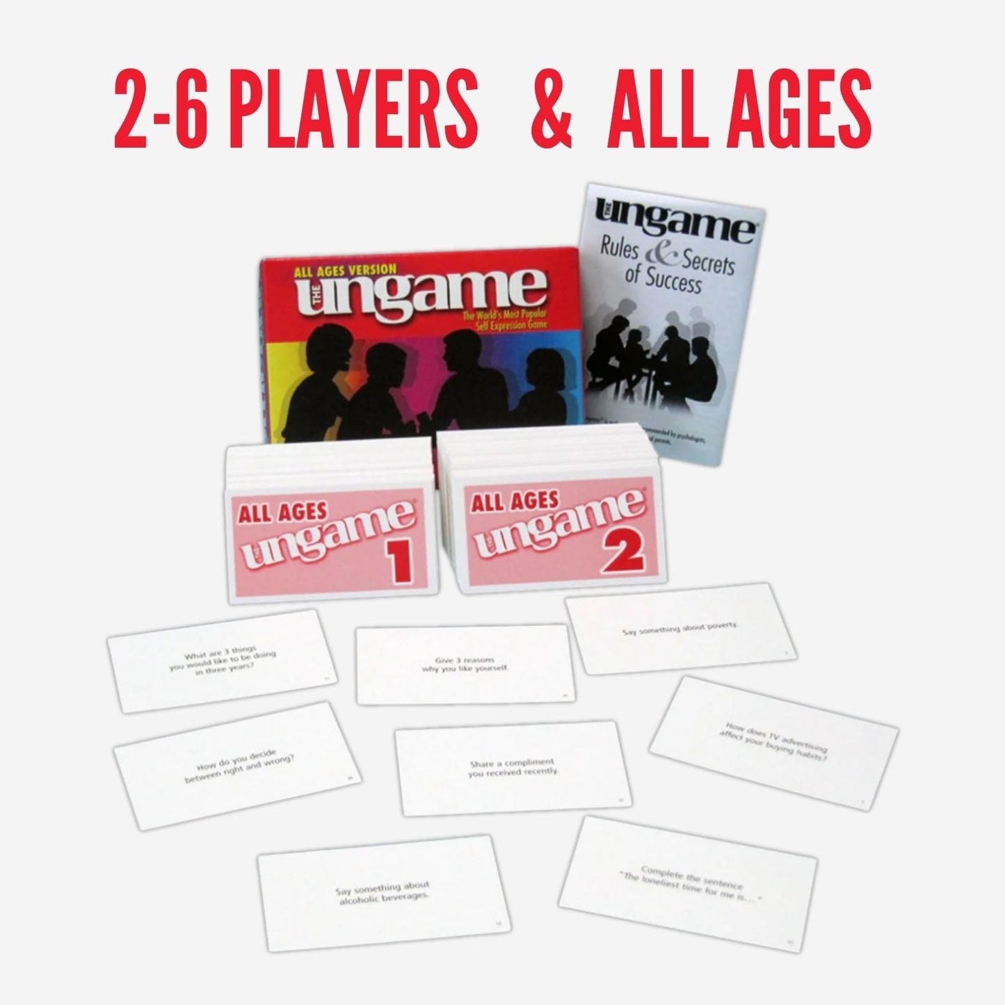 TaliCor Pocket Ungame All Ages Version – Non-Competitive Family Conversation Game