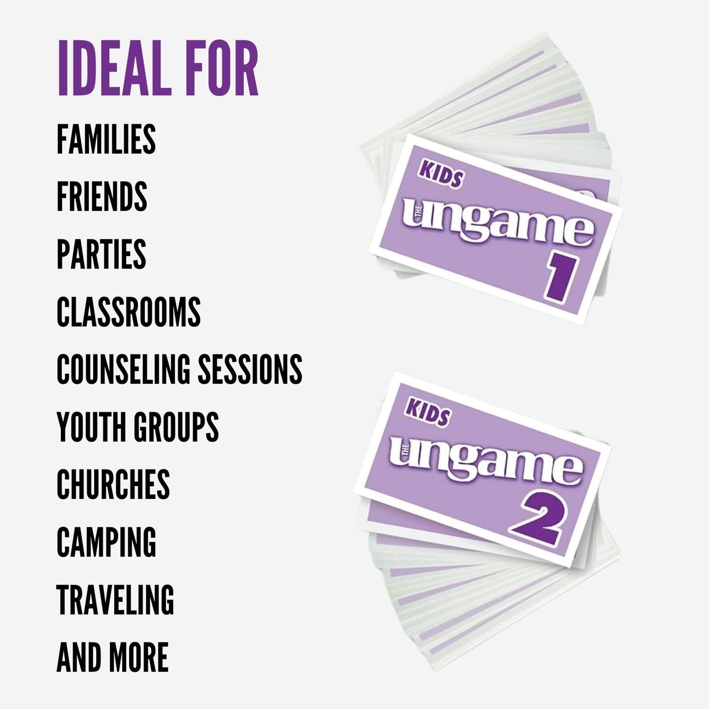Talicor Pocket Ungame – Non-Competitive Card Game for Kids 5+ | Spark Conversations & Self-Expression
