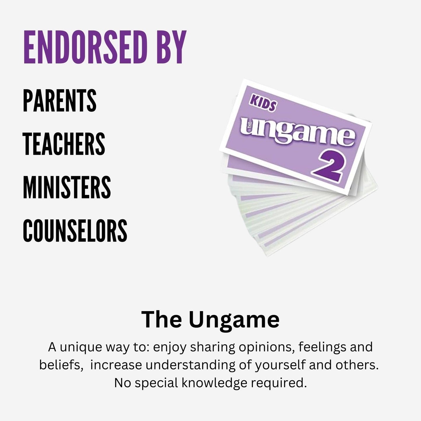 Talicor Pocket Ungame – Non-Competitive Card Game for Kids 5+ | Spark Conversations & Self-Expression
