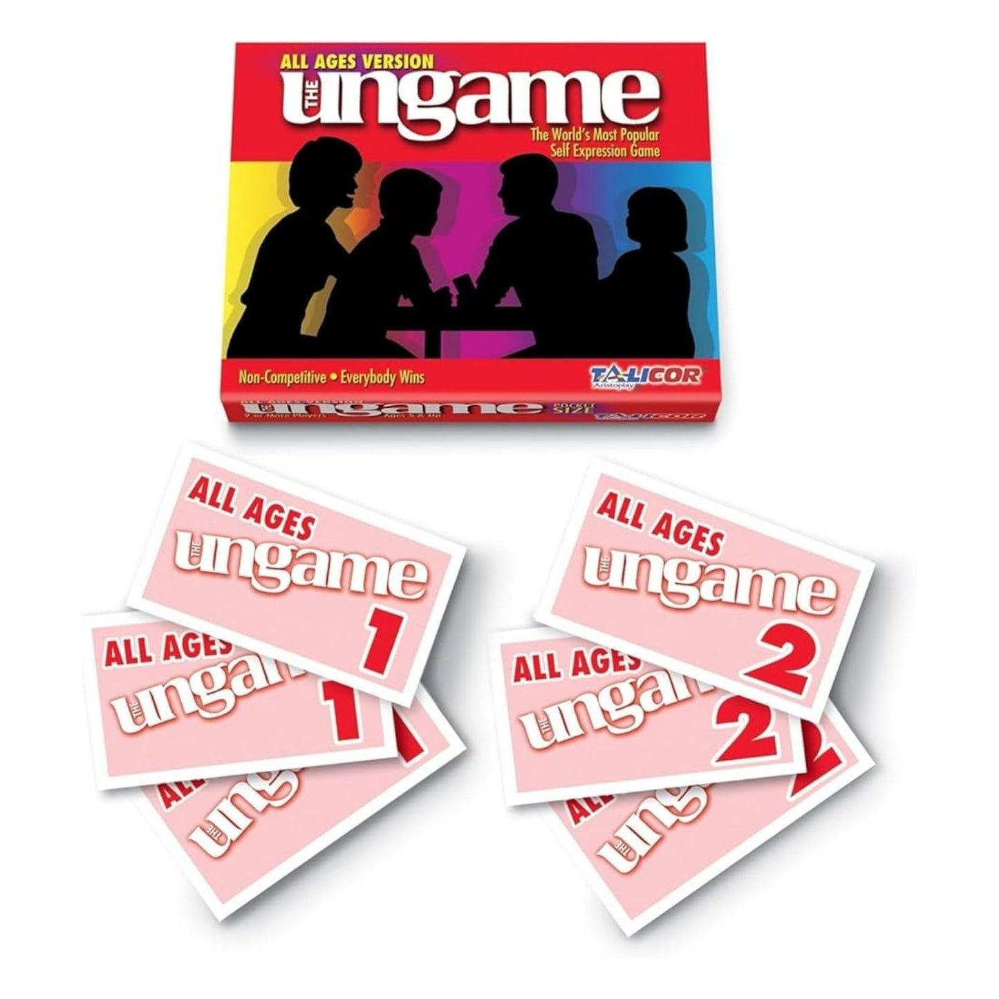 TaliCor Pocket Ungame All Ages Version – Non-Competitive Family Conversation Game
