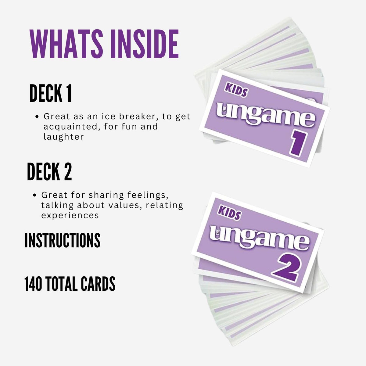 Talicor Pocket Ungame – Non-Competitive Card Game for Kids 5+ | Spark Conversations & Self-Expression