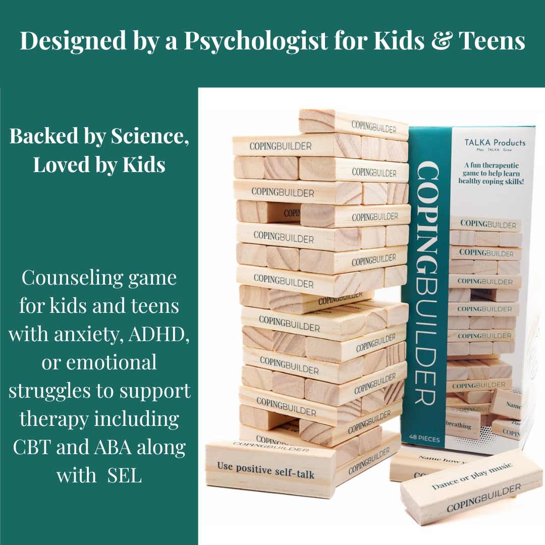 Talka Coping Builder – SEL Skills Game for Kids & Teens, Self-Regulation & Anger/Anxiety Tool