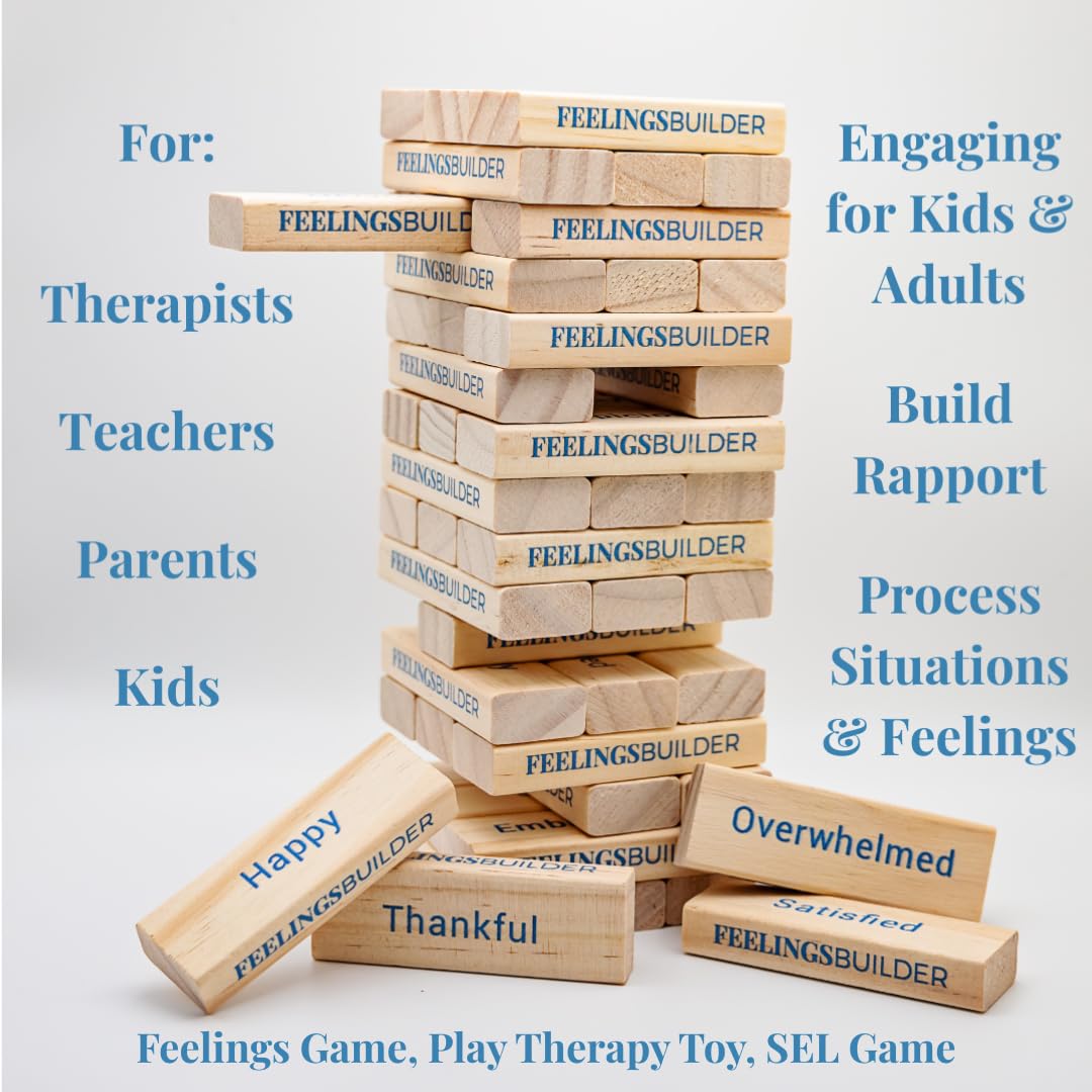 Feelings Builder by TALKA: Therapy Games for Kids, Teens & Adults | Anger Management & CBT Tools