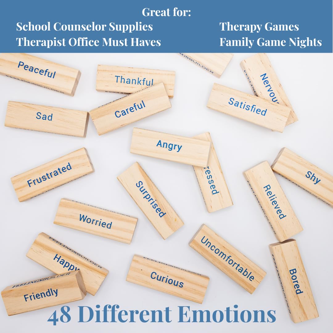 Feelings Builder by TALKA: Therapy Games for Kids, Teens & Adults | Anger Management & CBT Tools