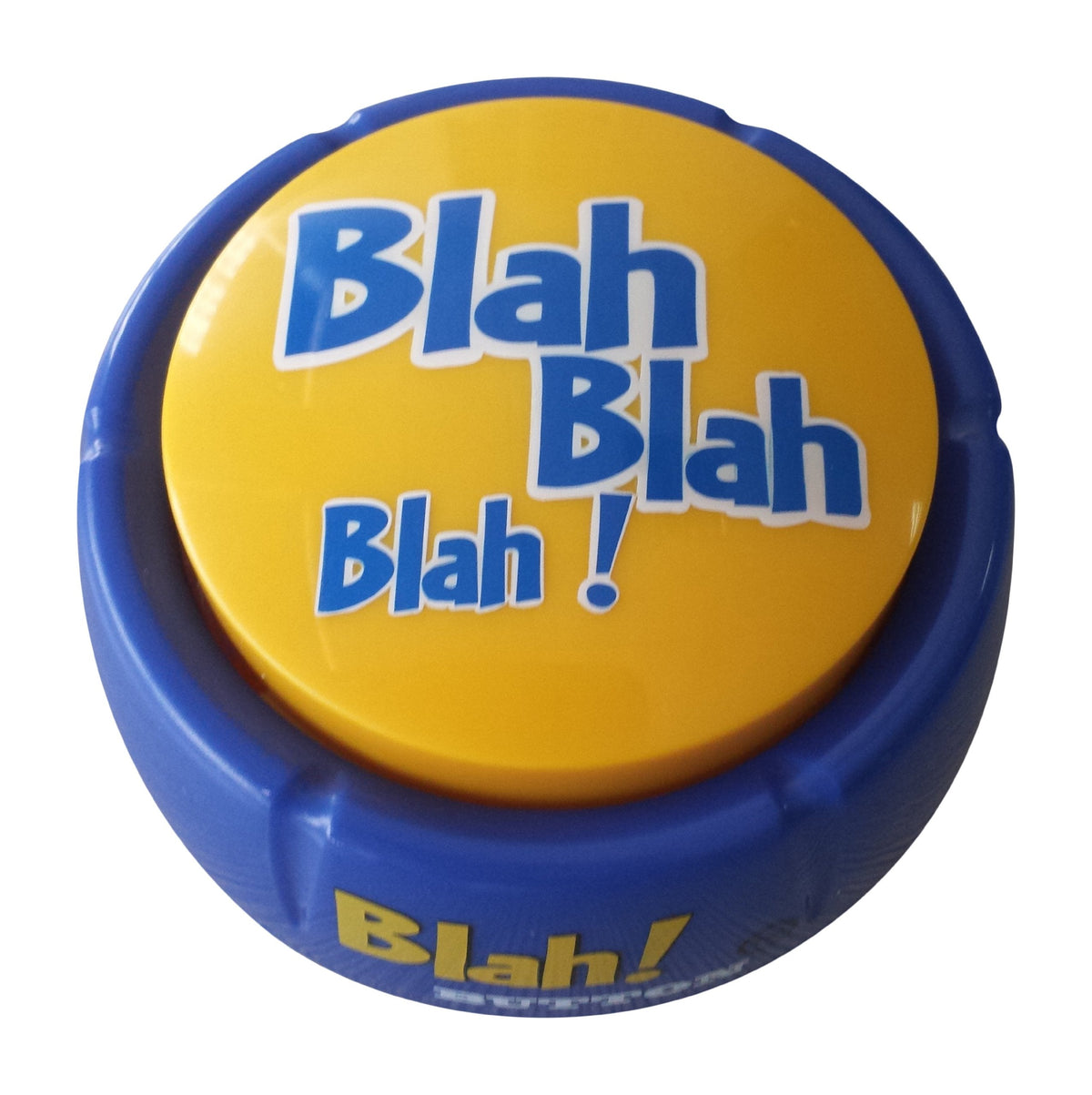Talkie Toys Blah Button – 12 Hilarious Phrases, Stress Relief & Laughs, Funny Gift