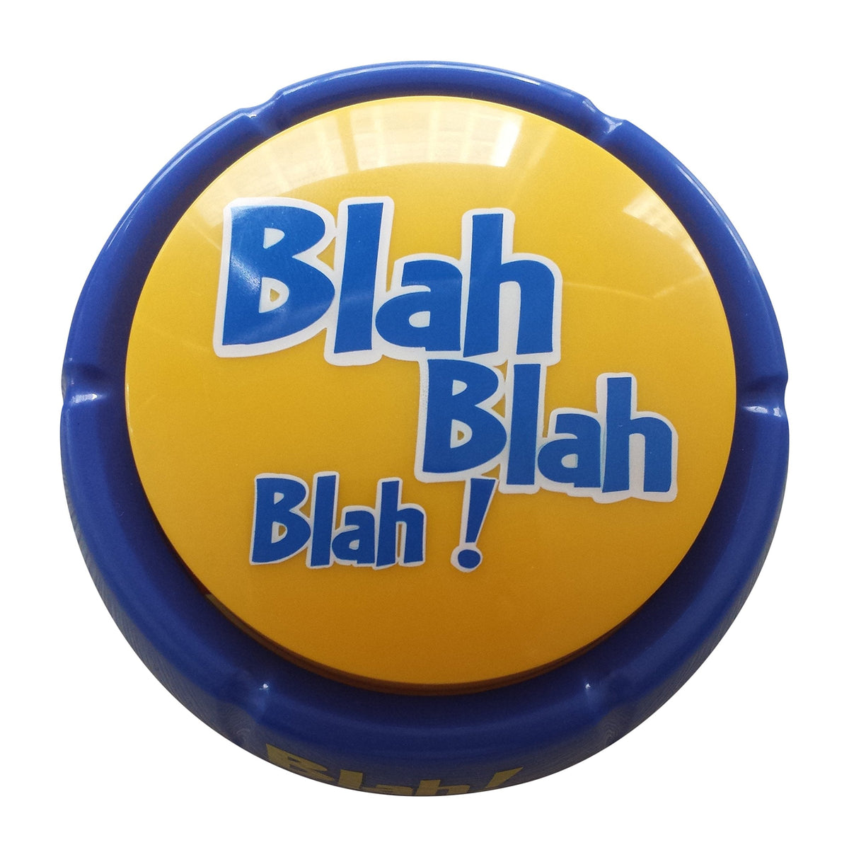 Talkie Toys Blah Button – 12 Hilarious Phrases, Stress Relief & Laughs, Funny Gift