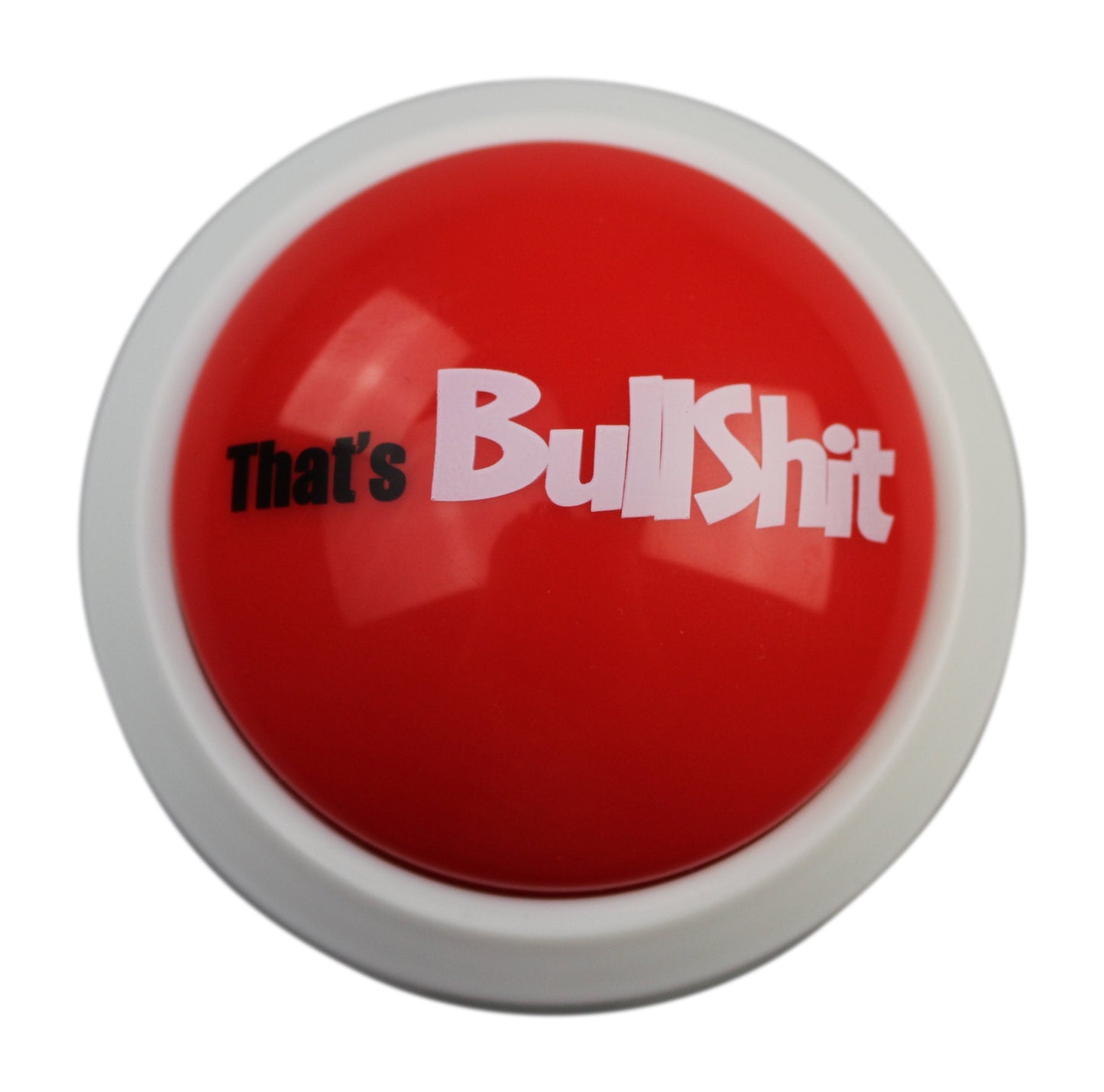 Talkie Toys That’s BS Button – Lights Up & Funny Sayings | Prank & Gag Gift