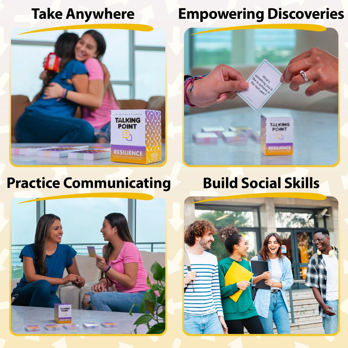 Talking Point Cards: 200 Resilience Conversation Starters for Stronger Families