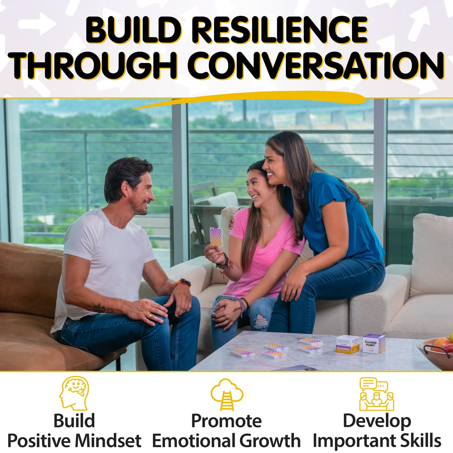 Talking Point Cards: 200 Resilience Conversation Starters for Stronger Families