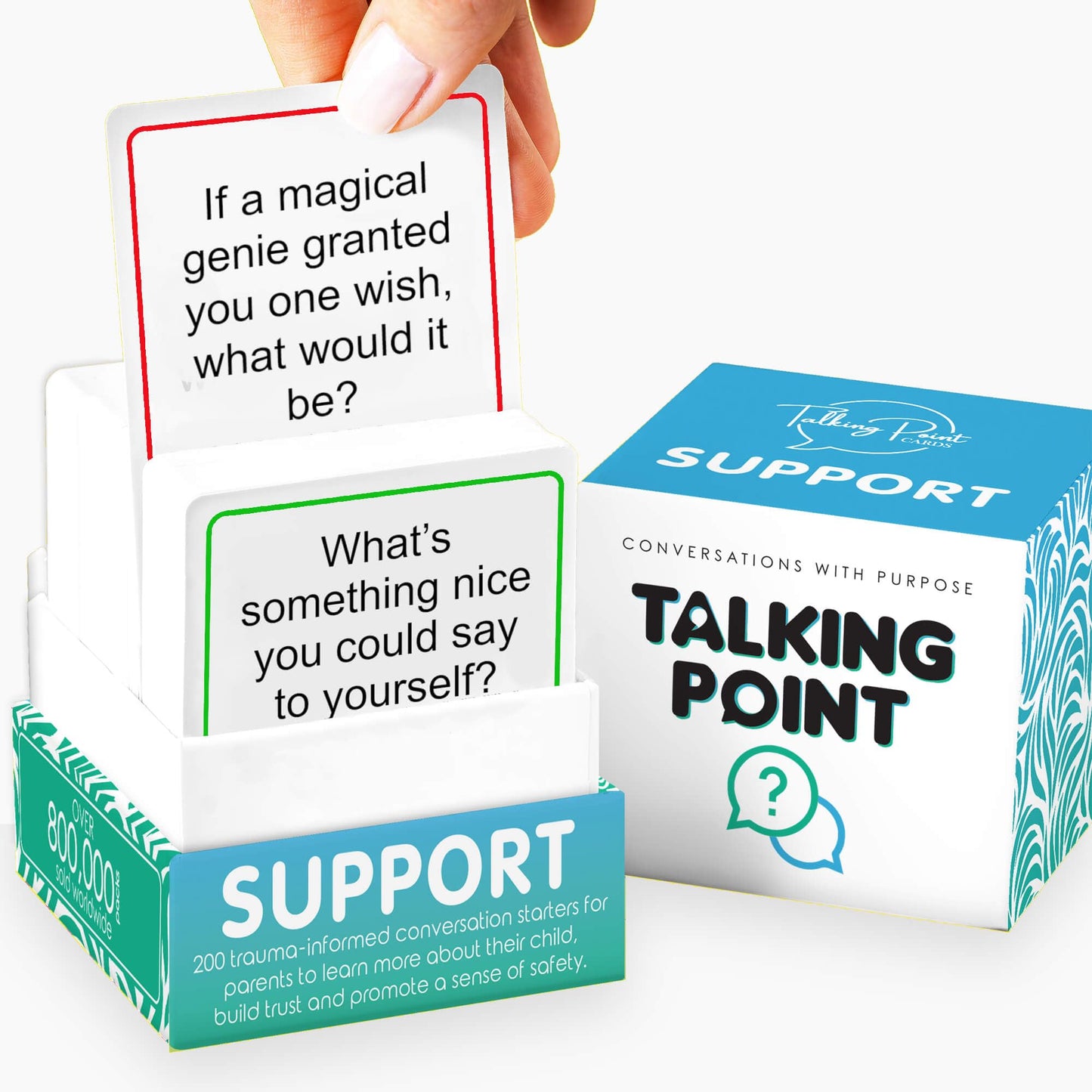 Talking Point Cards: 200 Safe, Trauma-Informed Conversation Starters for Stronger Families