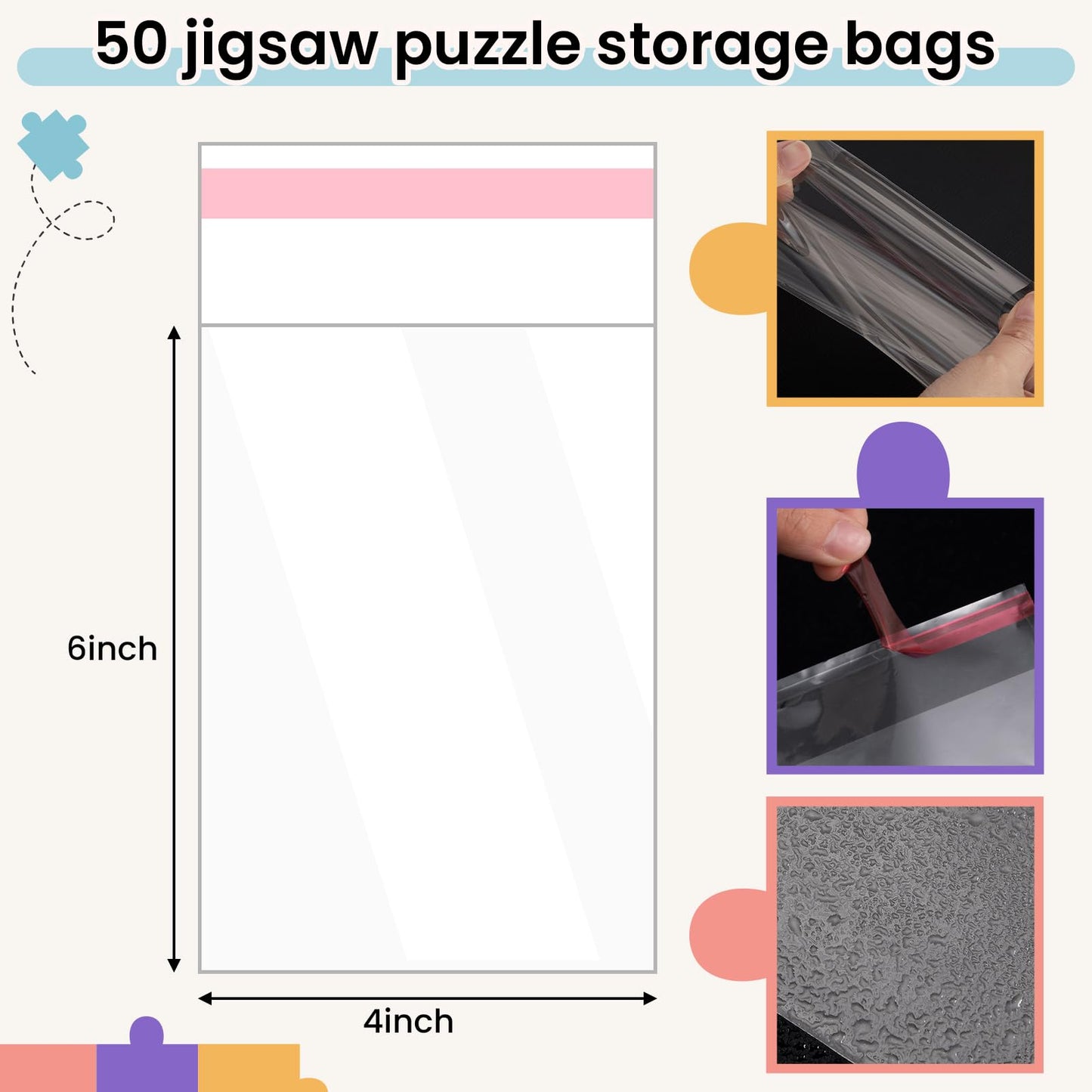 Talltalk DIY Photo Puzzle Punch Maker Set – 4x6 Inch Custom Jigsaw Cutter with Foam Sheets & Storage Bags