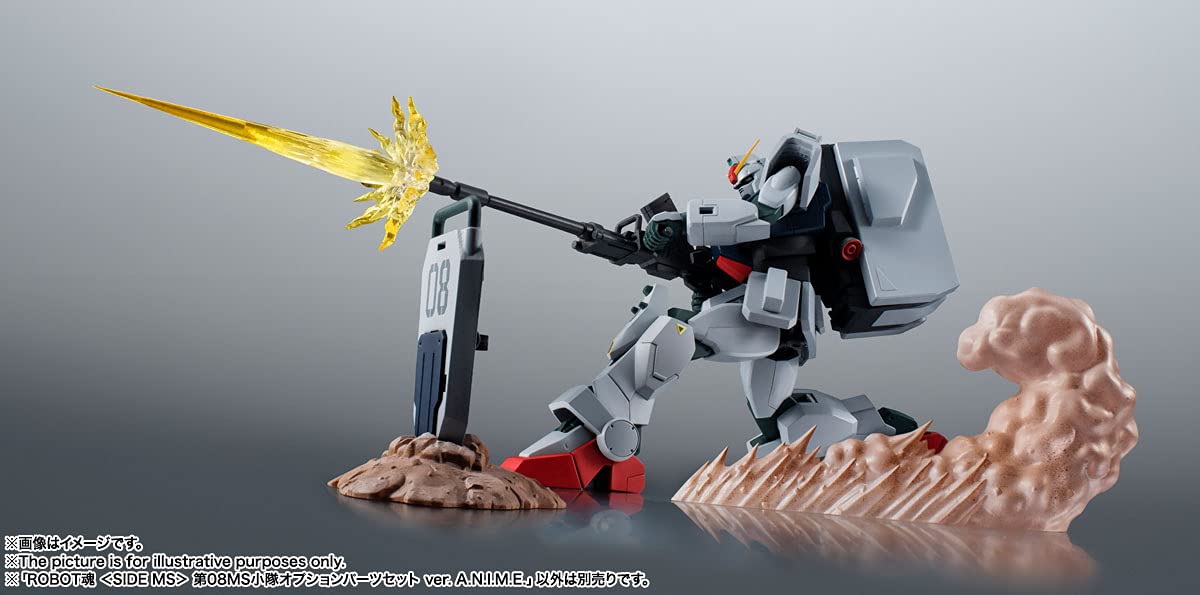TAMASHII NATIONS The Robot Spirits 08th MS Team Option Parts Set Version A.N.I.M.E. – RX-97(C) ver