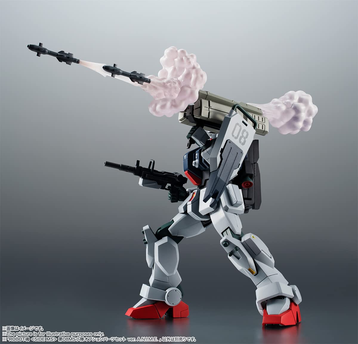 TAMASHII NATIONS The Robot Spirits 08th MS Team Option Parts Set Version A.N.I.M.E. – RX-97(C) ver