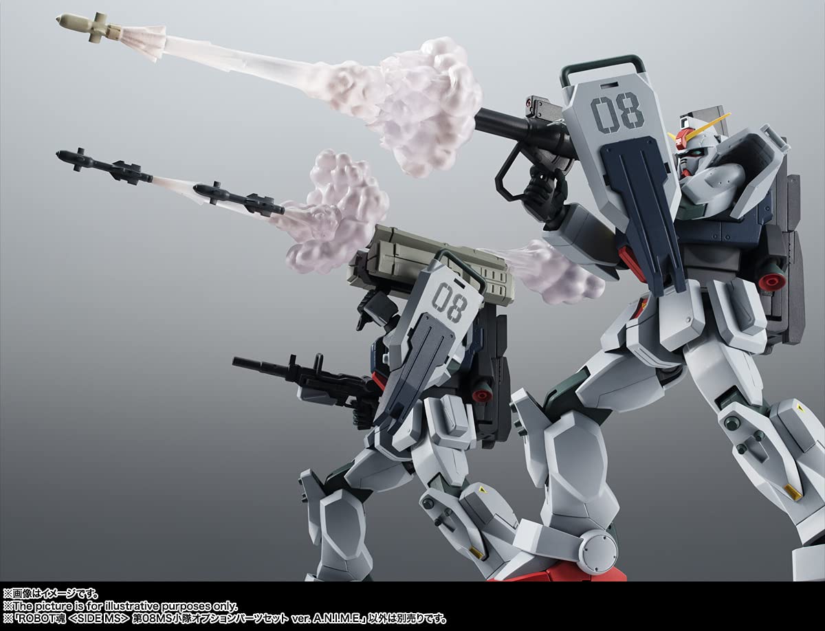 TAMASHII NATIONS The Robot Spirits 08th MS Team Option Parts Set Version A.N.I.M.E. – RX-97(C) ver