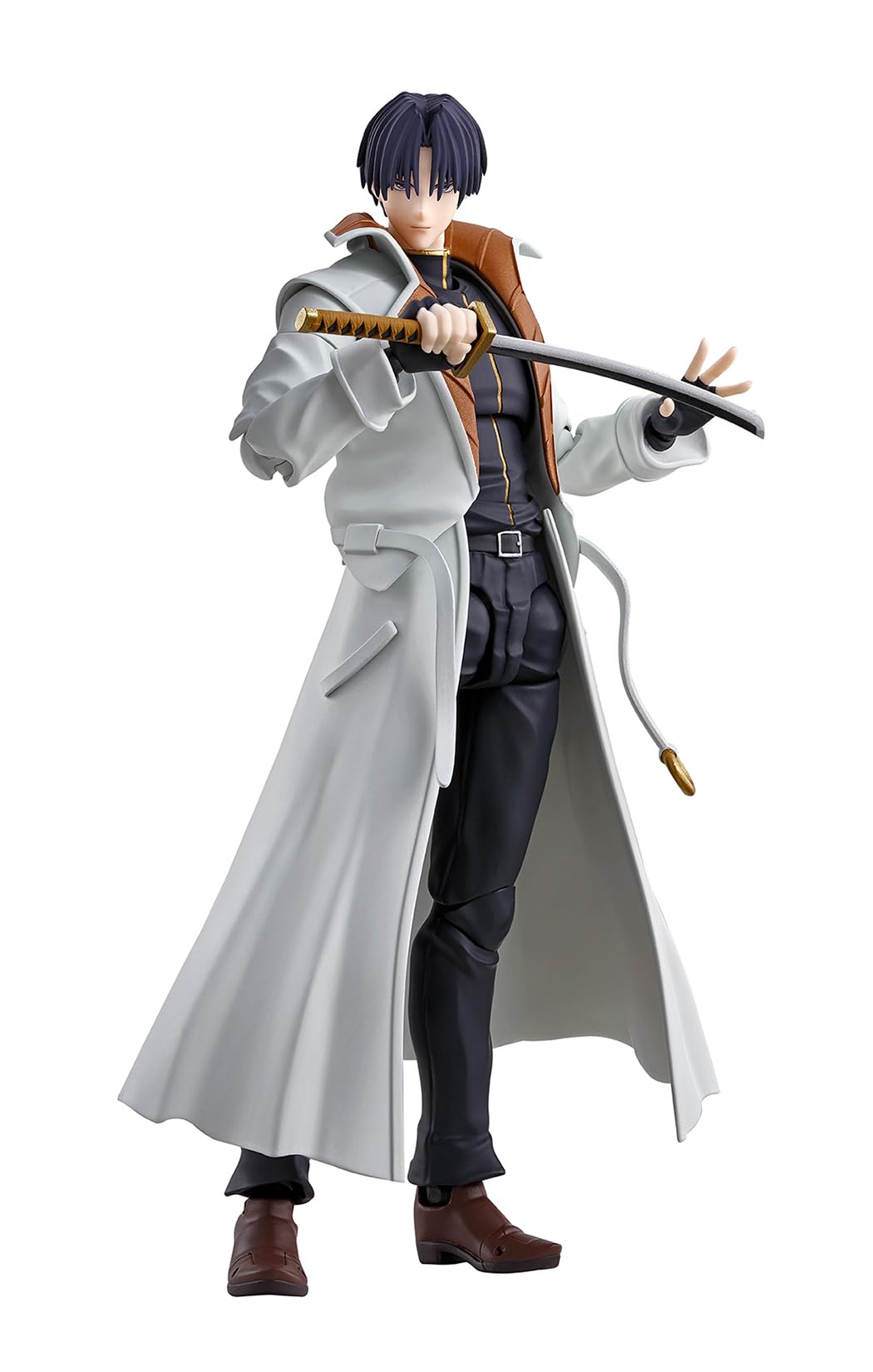 TAMASHII NATIONS – Rurouni Kenshin: Meiji Swordsman Romantic Story Aoshi Shinomori S.H.Figuarts Action Figure