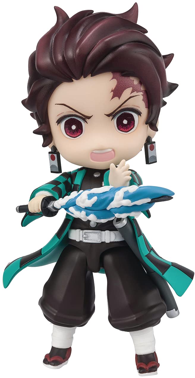 TAMASHII NATIONS Bandai Demon Slayer Tanjiro Water Breathing FIGUARTS Mini AF – Palm-Sized Collectible Figure