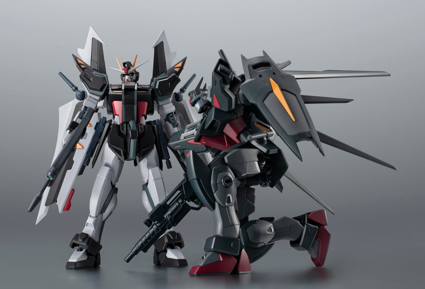 Tamashii Nations Gundam Seed Stargazer Strike Noir ANIME Ver. The Robot Spirits Figure