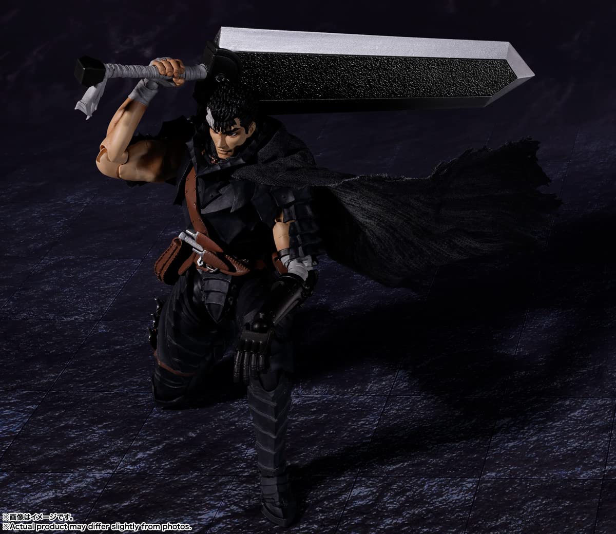 TAMASHII NATIONS Berserk Guts (Berserker Armor) S.H.Figuarts Action Figure – 6.3-inch