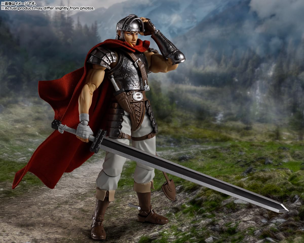 TAMASHII NATIONS Berserk Guts (The Band of The Hawk) S.H.Figuarts Action Figure