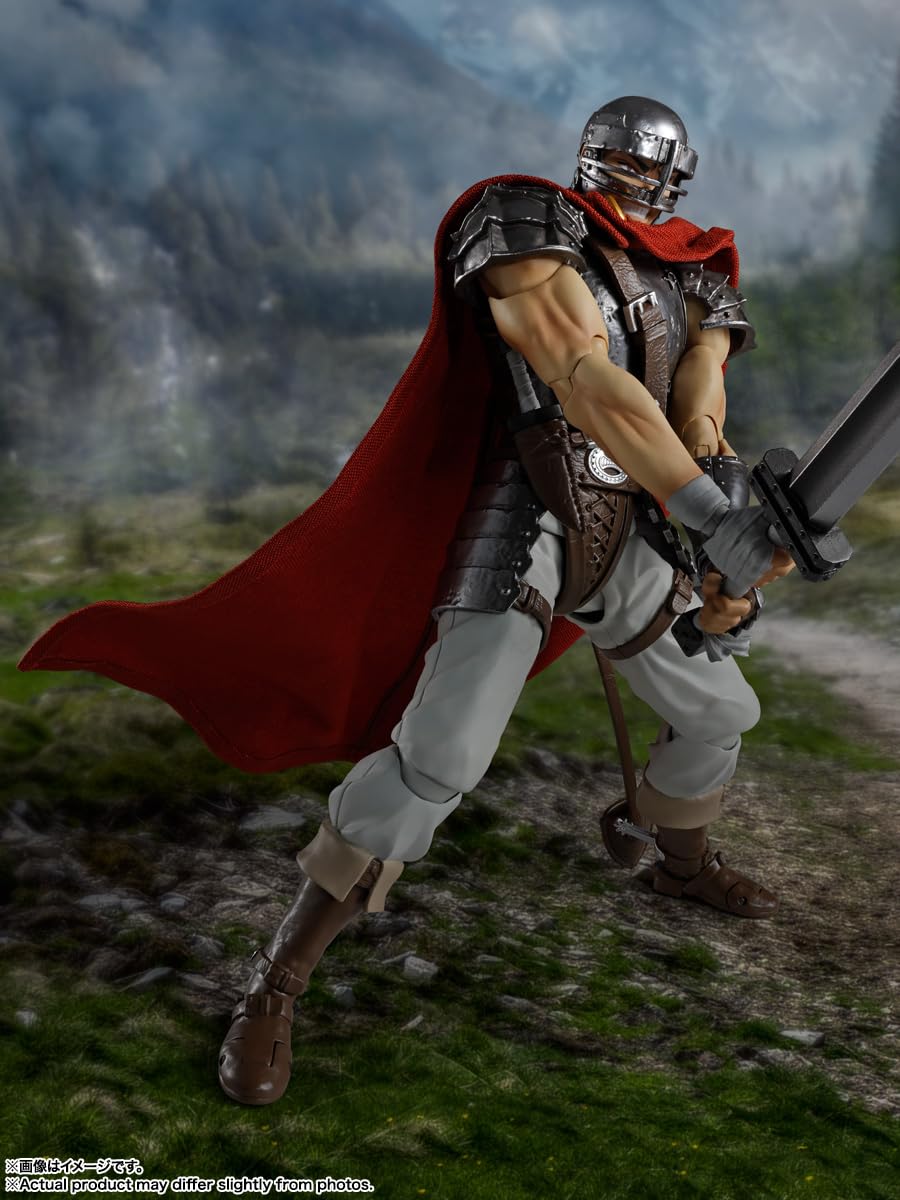 TAMASHII NATIONS Berserk Guts (The Band of The Hawk) S.H.Figuarts Action Figure