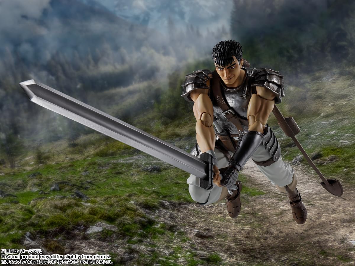 TAMASHII NATIONS Berserk Guts (The Band of The Hawk) S.H.Figuarts Action Figure
