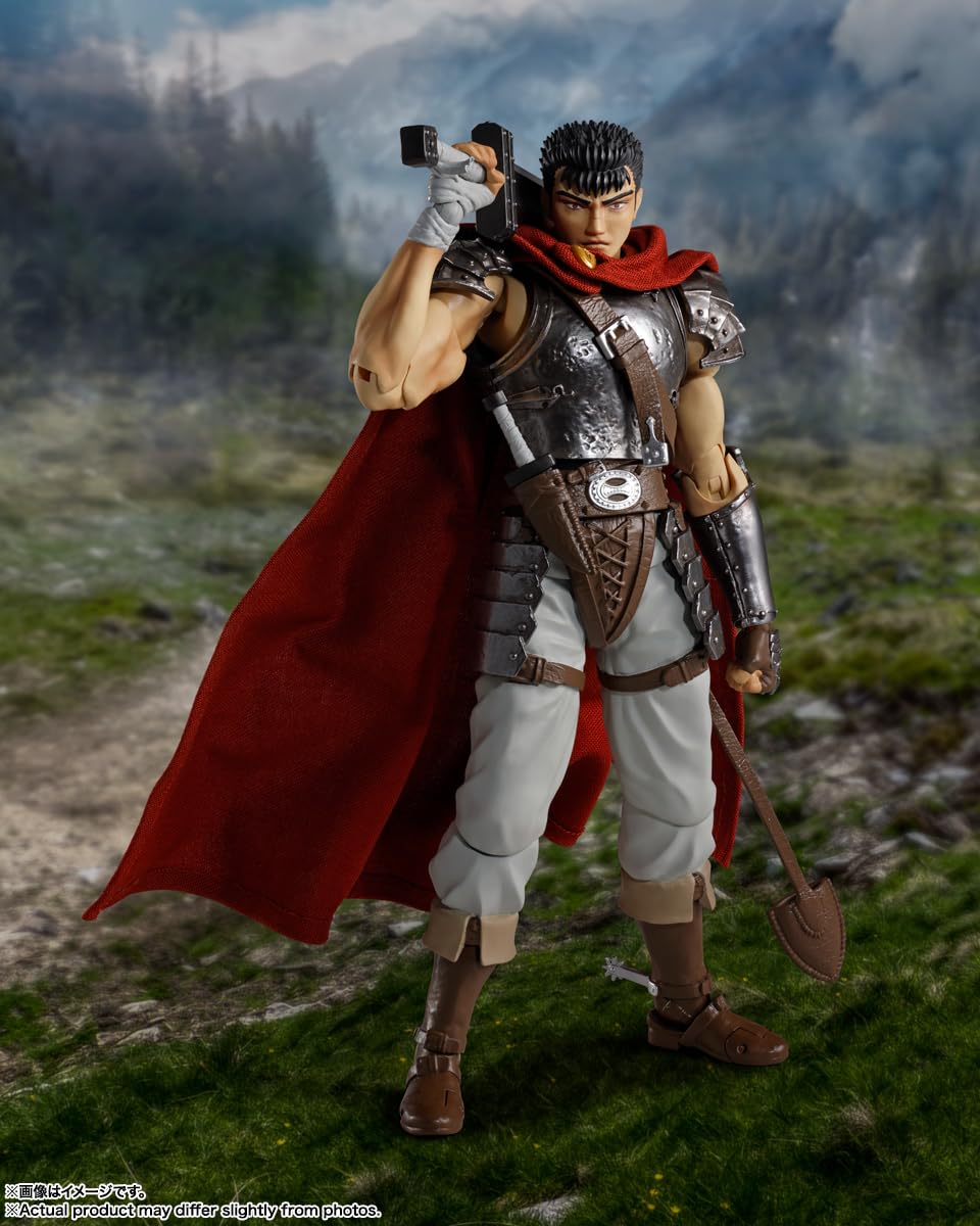 TAMASHII NATIONS Berserk Guts (The Band of The Hawk) S.H.Figuarts Action Figure