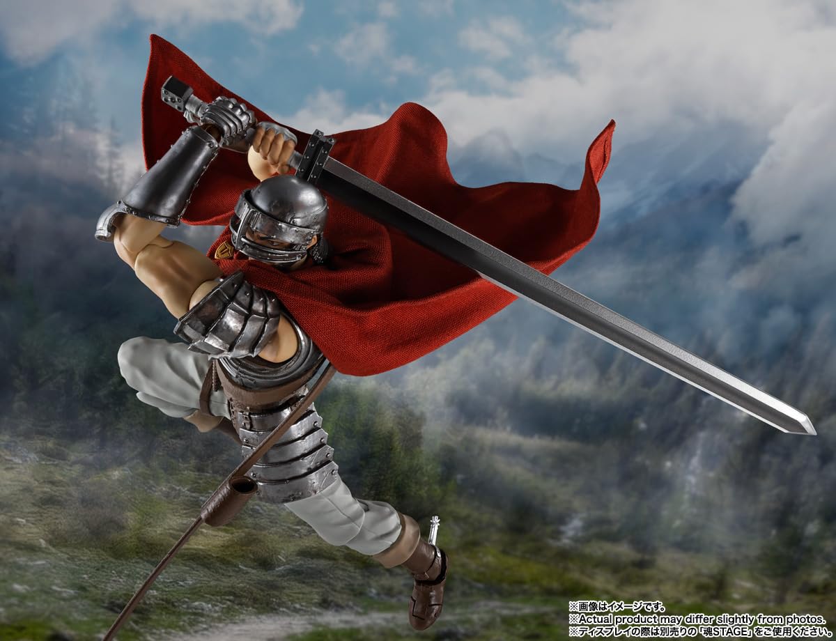 TAMASHII NATIONS Berserk Guts (The Band of The Hawk) S.H.Figuarts Action Figure