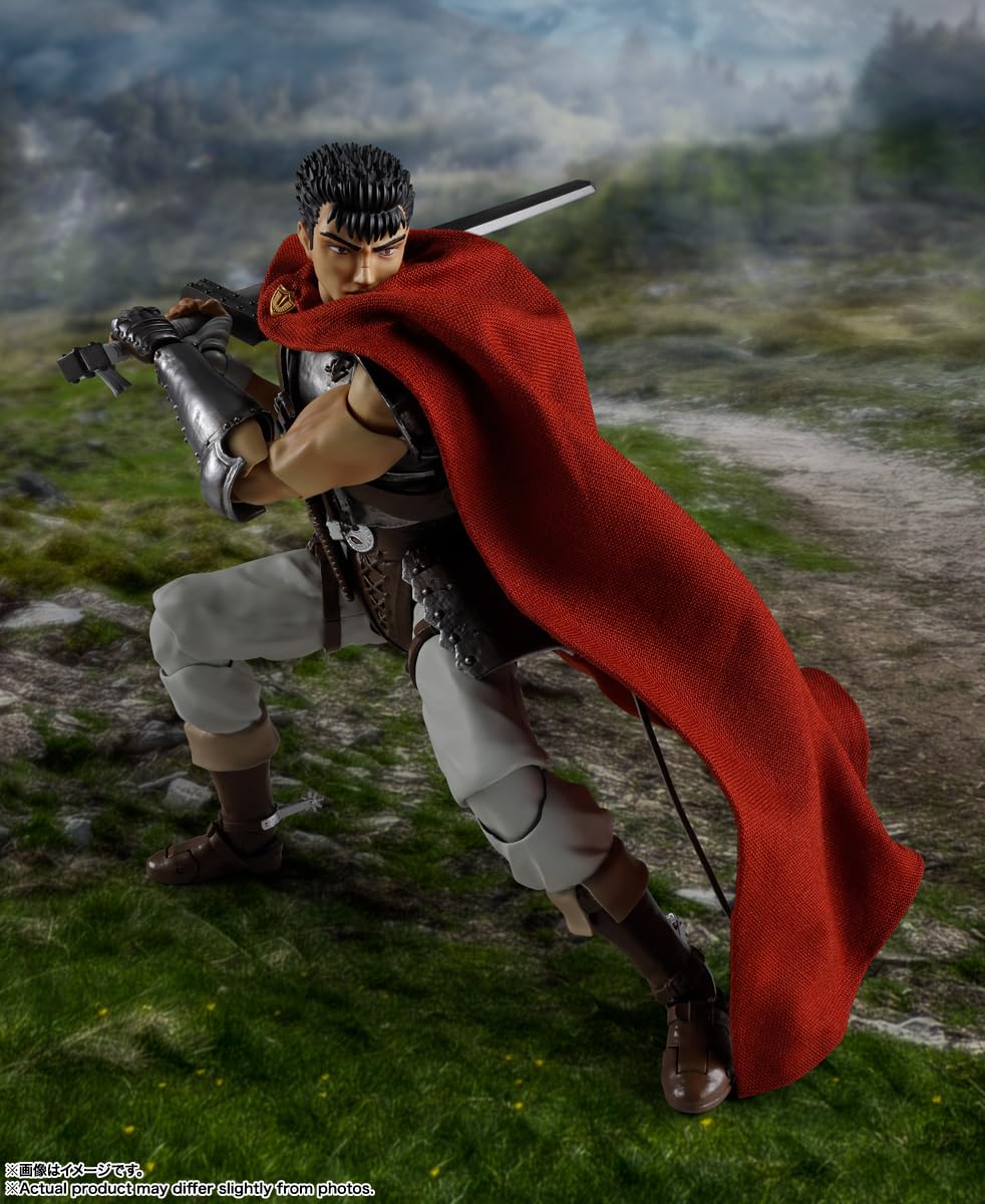 TAMASHII NATIONS Berserk Guts (The Band of The Hawk) S.H.Figuarts Action Figure