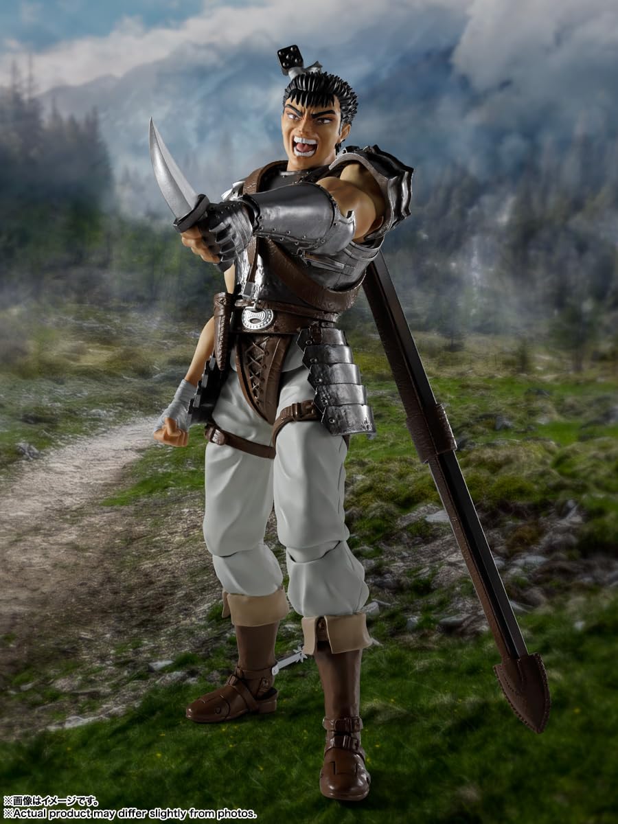 TAMASHII NATIONS Berserk Guts (The Band of The Hawk) S.H.Figuarts Action Figure