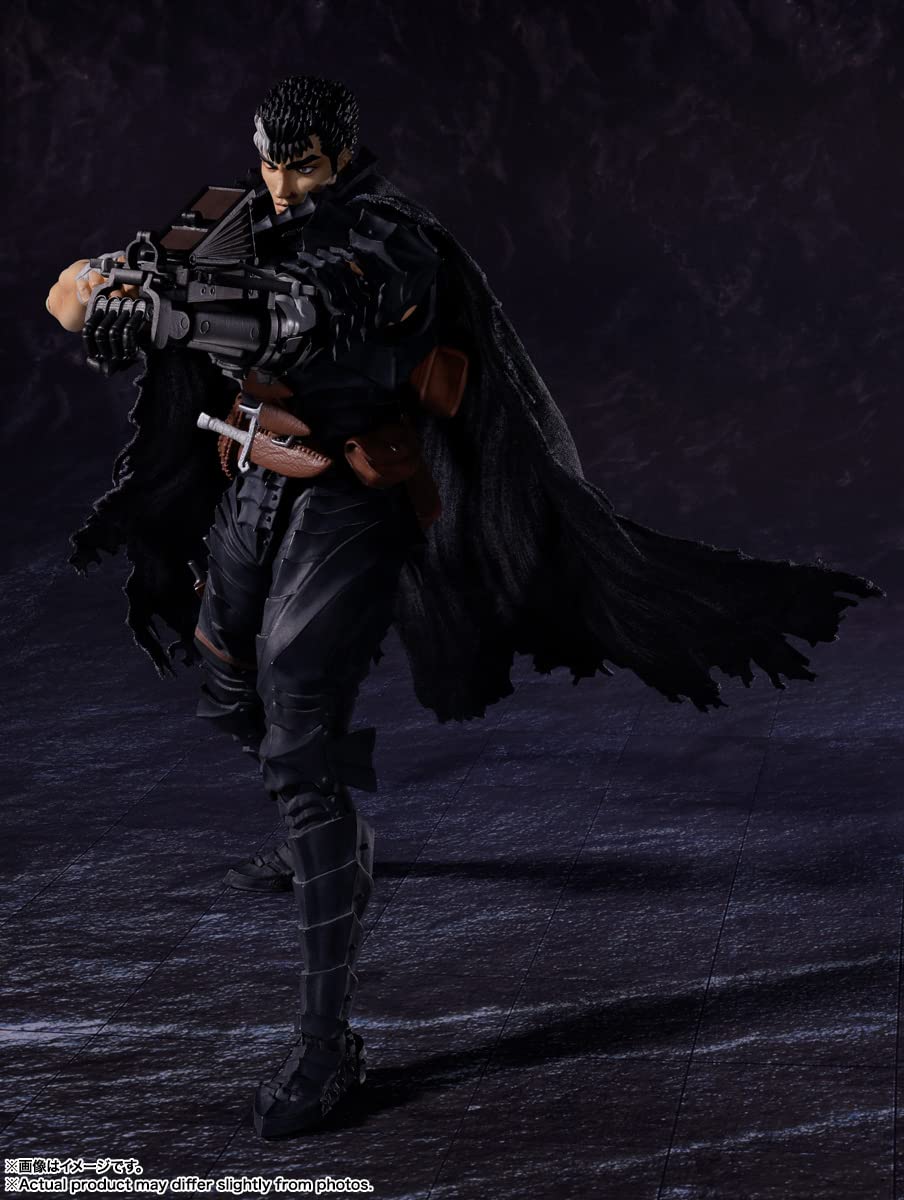 TAMASHII NATIONS Berserk Guts (Berserker Armor) S.H.Figuarts Action Figure – 6.3-inch