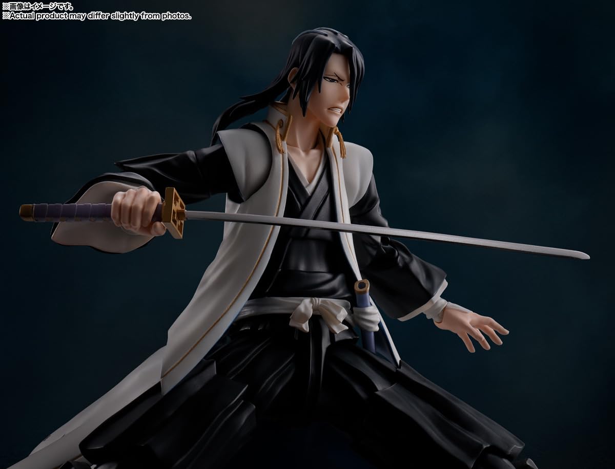 TAMASHII NATIONS S.H.Figuarts Byakuya Kuchiki – BLEACH TBW Figure | Bandai Spirits