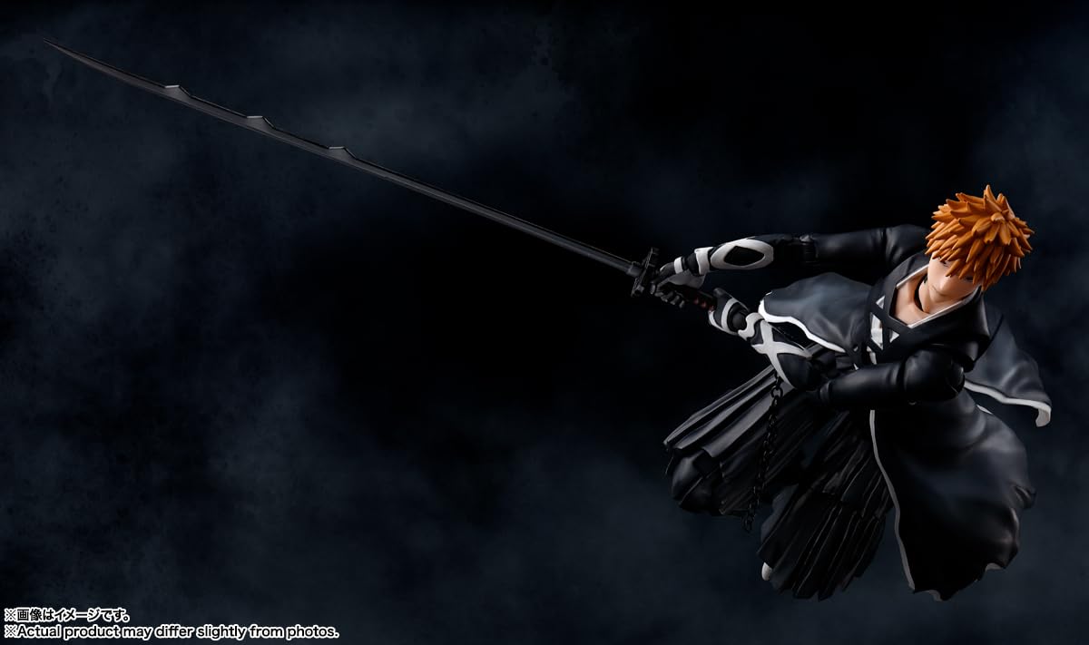 Tamashii Nations - Bleach: Thousand-Year Blood War Ichigo Kurosaki Bankai Tensazagetsu - S.H.Figuarts Figure