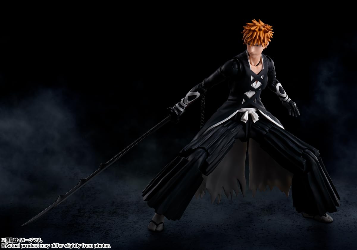 Tamashii Nations - Bleach: Thousand-Year Blood War Ichigo Kurosaki Bankai Tensazagetsu - S.H.Figuarts Figure