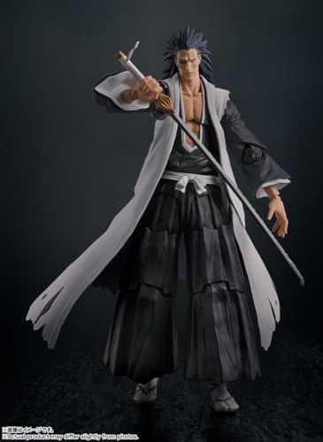 TAMASHII NATIONS Bleach Kenpachi Zaraki S.H.Figuarts Figure – 6.7-Inch Officially Licensed