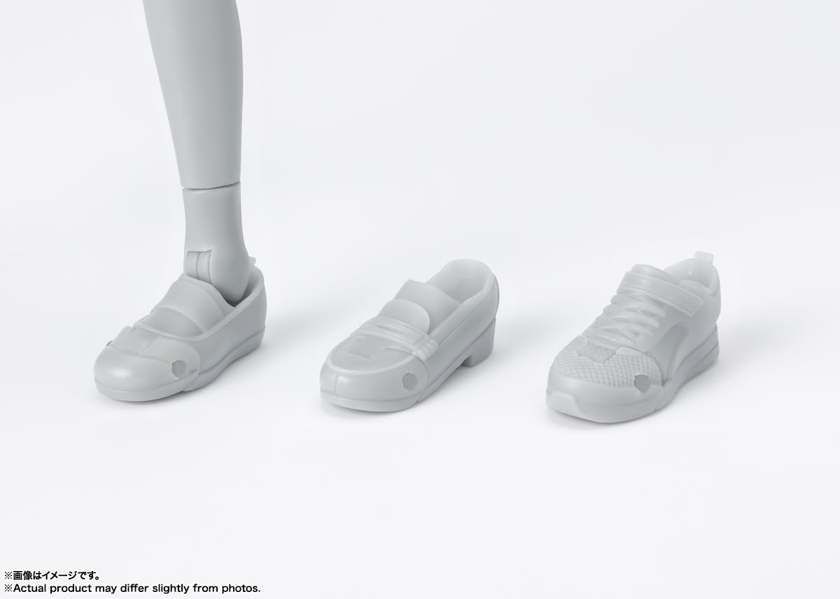 Tamashii Nations Body-Kun - School Life Edition DX Set (Gray) | S.H.Figuarts Figure