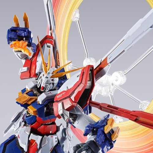TAMASHII NATIONS Mobile Fighter G Gundam Burning Gundam & Burning Gundam Second Metal Build Action Figure